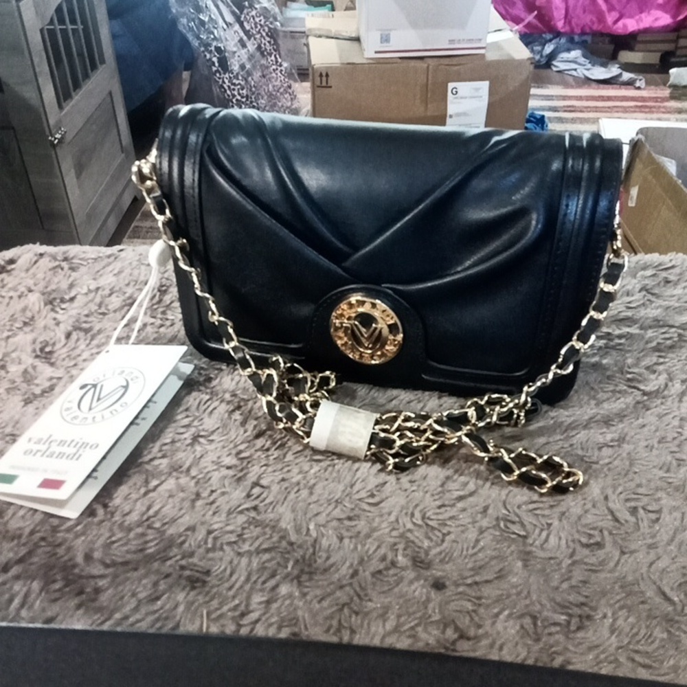 Valentino Orlandi Crossbody Black NWT
